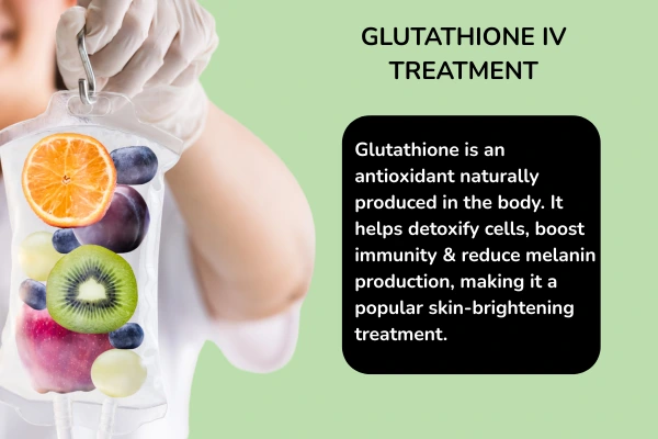 Glutathione for the skin - IV drips treatment