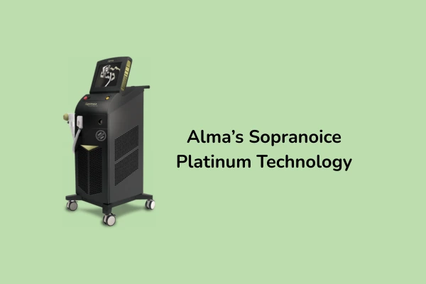 Alma's soprano ice platinum technology