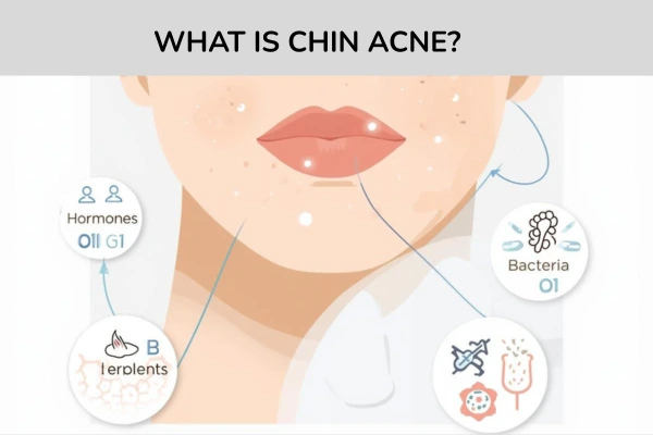 Chin acne and why this area is vulnerable