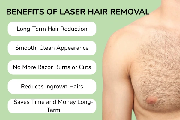 Benefits of laser hair removal