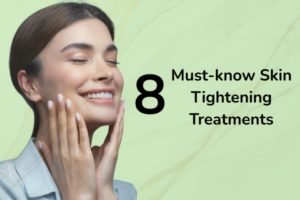 A women with a radiant and youthful skin