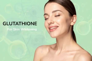 A women with a radiant and clear skin