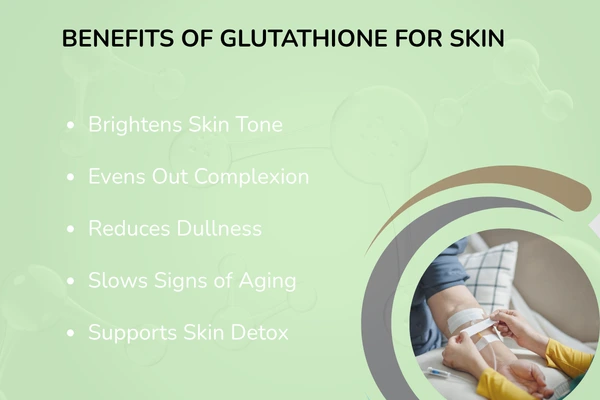 Benefits of glutathione for skin