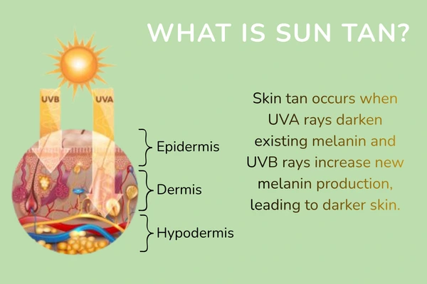 iMAGE EXPLAINING WHAT IS SUN TAN