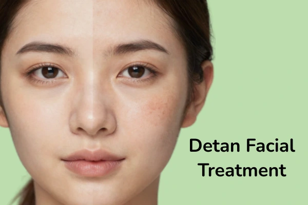 Detan facial treatment