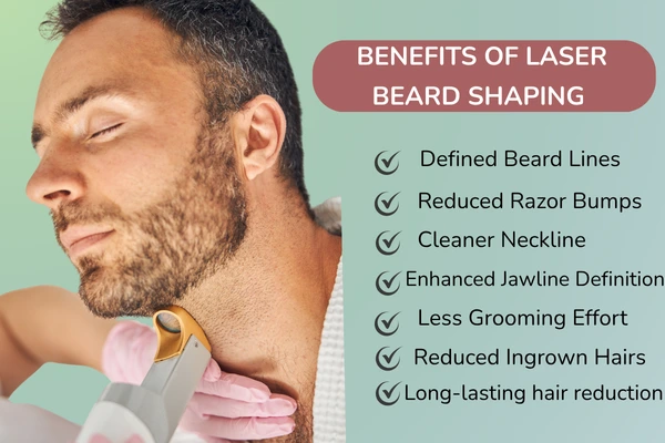 Benefits of laser beard shaping