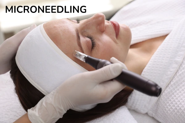 Microneedling treatment