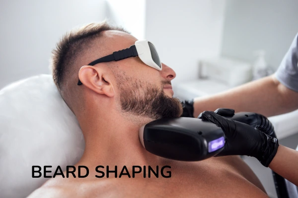 Laser BEard shaping