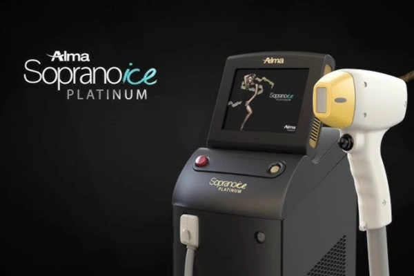 Alma's soprano ice platinum technology