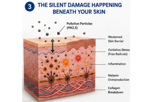 Silent damage beneath the skin