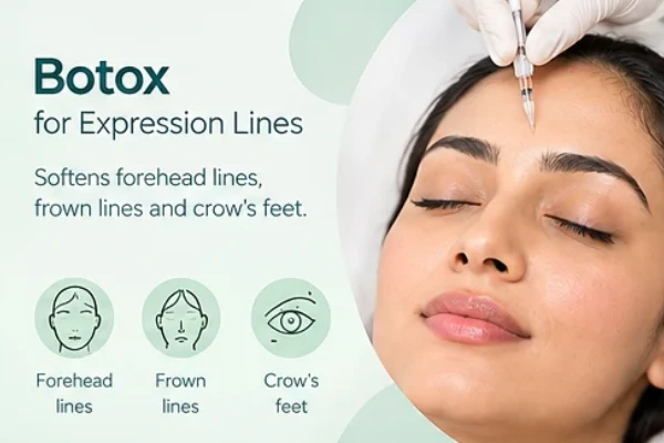 Botox treatment for wrinkles