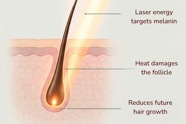 How Laser Hair Reduction Works